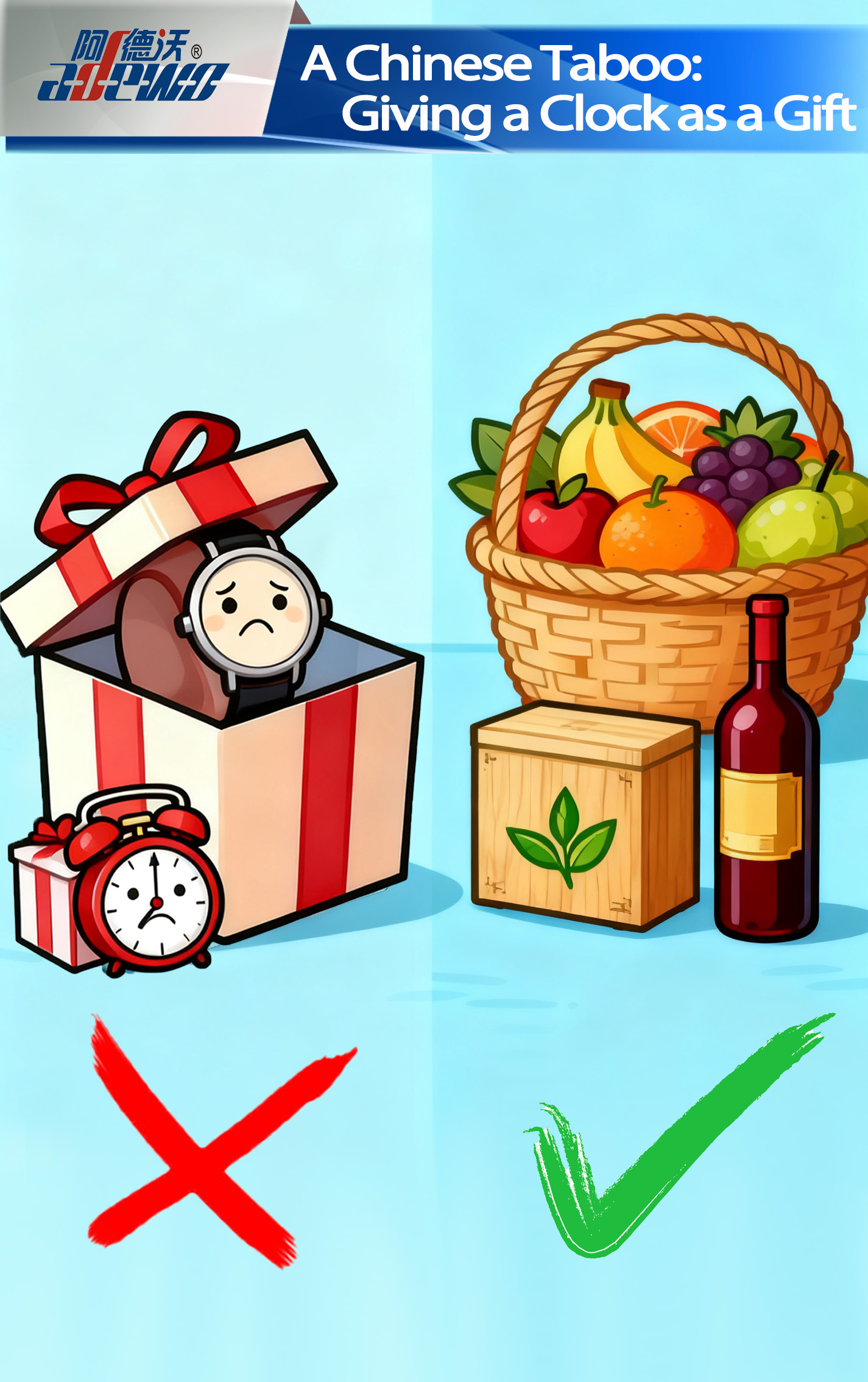 Қытайлықтардың тыйым салуы: Сыйлық ретінде сағат сыйлау