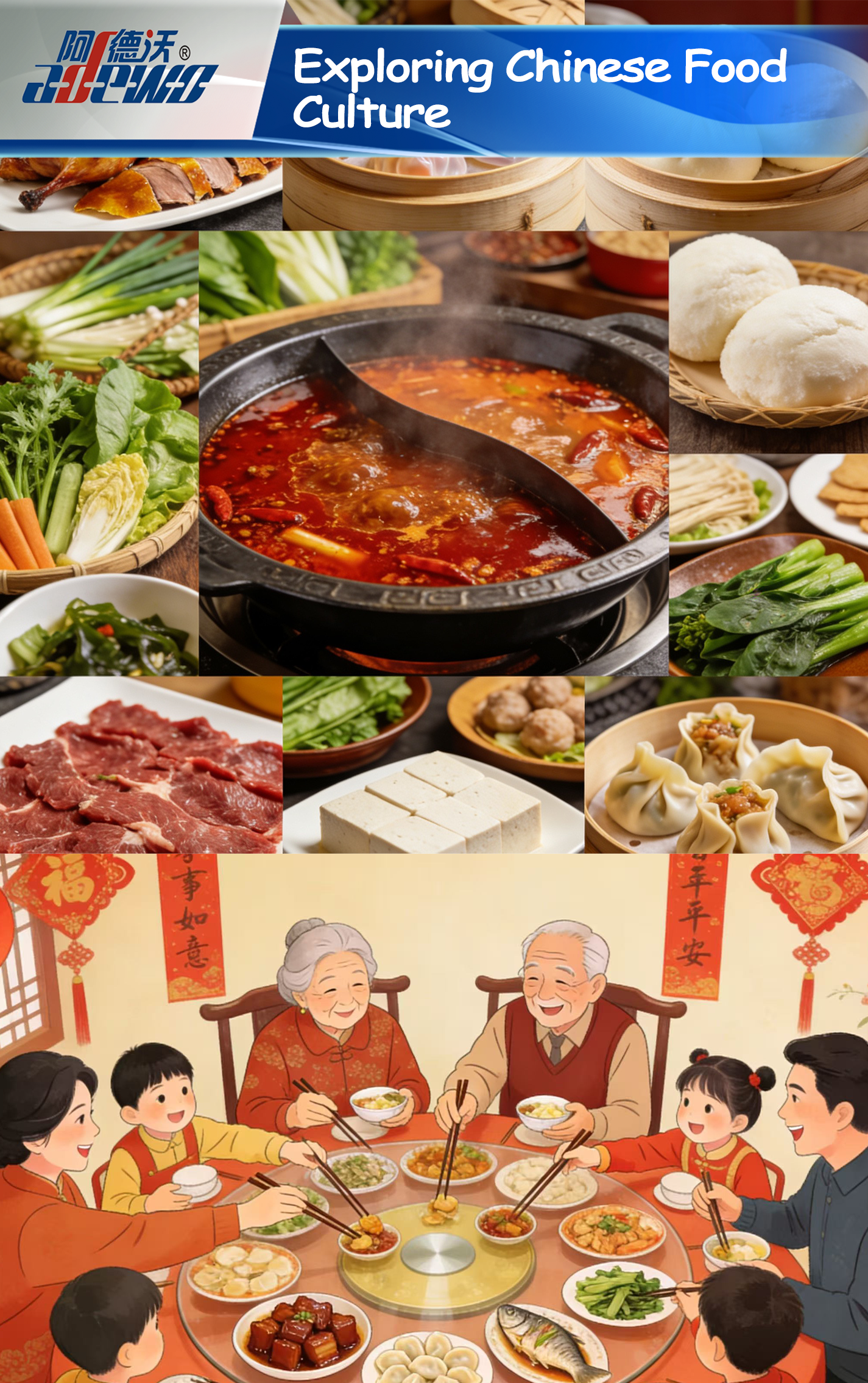 Қытайдың тағам мәдениетін зерттеу: дәм мен дәстүр арқылы саяхат